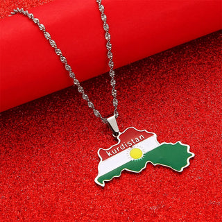 Stainless Steel Kurdistan Necklace